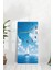 Deniz ve Yelken Temalı Mdf Dikdörtgen Duvar Saati – 30X60 cm Uv Baskı – USD038 3