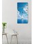 Deniz ve Yelken Temalı Mdf Dikdörtgen Duvar Saati – 30X60 cm Uv Baskı – USD038 7