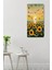 Mdf Dikdörtgen Duvar Saati – 30X60 cm Günebakan Çiçekli Günbatımı Tasarım Uv Baskı – USD013 7
