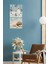 Deniz Temalı Mdf Dikdörtgen Duvar Saati – 30X60 cm Uv Baskı – USD056 4