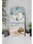 Deniz Temalı Mdf Dikdörtgen Duvar Saati – 30X60 cm Uv Baskı – USD056 6