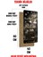 Mdf Dikdörtgen Dikiş Makinesi Desenli Uv Baskı Sessiz Duvar Saati 30X60 cm – USD027 5
