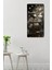 Mdf Dikdörtgen Dikiş Makinesi Desenli Uv Baskı Sessiz Duvar Saati 30X60 cm – USD027 7