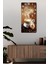 Mdf Dikdörtgen Duvar Saati – 30X60 cm Kahve ve Kalp Figürlü Uv Baskı – USD010 2