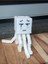Minecraft Ghast Figürü Dokungaçları Hareketli Hediyelik Tatlı 5