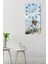 Mdf Dikdörtgen Saat – Bisiklet ve Deniz Manzaralı Tasarım (30X60 Cm) – USD066 6