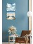 Mdf Dikdörtgen Duvar Saati – 30X60 cm Plaj ve Deniz Manzaralı Uv Baskı – USD012 4