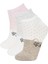 Kadın 3'lü Pamuklu Patik Çorap R8374AZNS 6