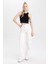 Fitted Halter Yaka Fitilli Kaşkorse Basic Düz Atlet U0357AZ23SM 14