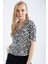 Coool Regular Fit Pijama Yaka Desenli Kısa Kollu Gömlek Z1663AZ23SM 6