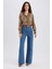 Regular Fit Uzun Kollu Leopar Desenli Gömlek I8266AZ23SP 10