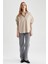 Oversize Fit Poplin Uzun Kollu %100 Pamuk Gömlek T8735AZ23SP 13