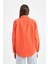 Oversize Geniş Kalıp Poplin Basic Düz Uzun Kollu %100 Pamuk Gömlek V3984AZ23SP 13