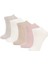 Kadın 5'li Pamuklu Patik Çorap Z7555AZNS 6