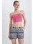 Regular Fit Etnik Desenli Deniz Şortu-Fall in Love T5232AZ23SM 6