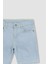 Erkek Çocuk Jean Basic Düz Şort Z1733A623SM 11