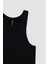 Slim Fit Dar Kesim Halter Yaka Fitilli Kaşkorse Atlet X6705AZ23SP 16