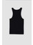 Slim Fit Dar Kesim Halter Yaka Fitilli Kaşkorse Atlet X6705AZ23SP 17