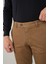 Haki Pamuklu Chino Pilesiz Erkek Pantolon PNS24K24001_D49 3