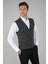 Antrasit Kruvaze Yün Erkek Yelek TRYL24K24202_D58 5