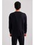 Boxy Fit Bisiklet Yaka Baskılı Sweatshirt X8282AZ23AU 12