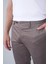 Bej Doğal Pamuk Pilesiz Spor Pantolon PNS24K24003_D07 4
