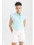 Coool Crop Çizgili Poplin Kolsuz %100 Pamuk Gömlek A6862AX23SM 9