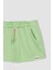 Kız Çocuk Beli Bağcıklı Şort 14
