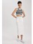 Coool Kargo Fit Poplin Midi %100 Pamuk Etek A8605AX23SM 9