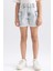 Kız Çocuk Kargo Fit Jean Şort A8727A823HS 13