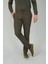 Haki Jagger Lastikli Rahat Erkek Pantolon PNS24K24005_D49 1