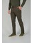 Haki Jagger Lastikli Rahat Erkek Pantolon PNS24K24005_D49 4