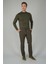 Haki Jagger Lastikli Rahat Erkek Pantolon PNS24K24005_D49 5