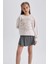 Kız Çocuk Bisiklet Yaka Baskılı Sweatshirt A6163A823AU 9
