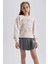Kız Çocuk Bisiklet Yaka Baskılı Sweatshirt A6163A823AU 10