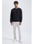 Oversize Geniş Kalıp Bisiklet Yaka Kalın Basic Düz Sweatshirt T5139AZ23AU 8