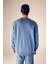 Oversize Geniş Kalıp Bisiklet Yaka Basic Düz Sweatshirt T5139AZ23AU 10