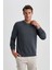Regular Fit Bisiklet Yaka Kalın Basic Düz Sweatshirt T3777AZ23AU 12