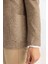 Modern Fit Ceket Yaka Desenli Düğmeli Astarlı Blazer Ceket B0070AX23WN 19