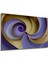 Altın Mor Spiral Modern Sanat Dekoratif Ahşap Dekoratif Ev/işyeri/ofis Kare Tablo 3