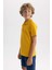 Erkek Çocuk Sarı Regular Fit Polo Yaka Basic Pike %100 Pamuk Kısa Kollu Polo Tişört B0668A8NS 13