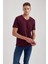 %100 Pamuk Slim Fit Dar Kesim V Yaka Kısa Kollu Tişört B0646AXNS 8