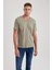 %100 Pamuk Slim Fit Dar Kesim V Yaka Kısa Kollu Tişört B0646AXNS 12