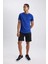 Fit Slim Fit Dar Kesim Sporcu Standart Paça Şort V3030AZ23AU 13