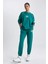 Fit Sporcu Jogger Eşofman Altı Standart Fit Jogger Skuba Dalgıç Kumaş A9630AX23AU 15