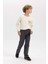 Erkek Çocuk Loose Fit Standart Paça Gabardin Pantolon A5728A823WN 8