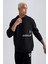 Fit NBA Brooklyn Nets Standart Fit Kapüşonlu Kanguru Cepli Kalın Sweatshirt A9679AX23WN 10