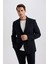 Slim Fit Dar Kesim Astarlı Düğmeli Basic Düz Blazer Ceket Z8053AZ23AU 14