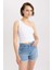 Coool Fitted Fitilli Kaşkorse %100 Pamuk Tek Omuzlu Atlet B1288AX23HS 9