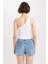 Coool Fitted Fitilli Kaşkorse %100 Pamuk Tek Omuzlu Atlet B1288AX23HS 13